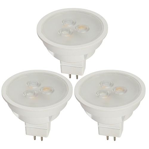 3W LED MR16 BULB 3PK 3000K                                                                                                                                                                                                                                                                                                                                                    