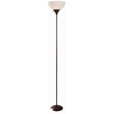 1L FLOOR LAMP DARK BROWN E27 100W