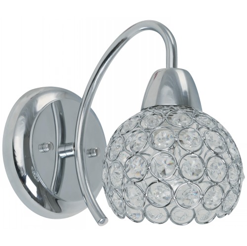 1L WALL LAMP CHROME E14 40W