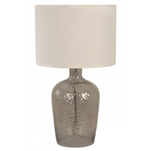 1LT TABLE LAMP SMOKE FINISH