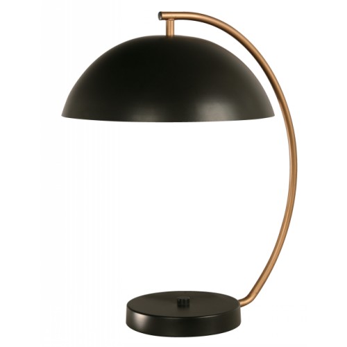 1L TABLE LAMP MATT BLACK E27 40W