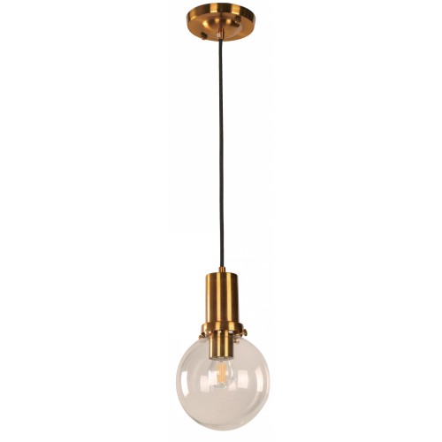 1L CEILING LAMP GOLDEN ANTIQUE BRASS E27 40W