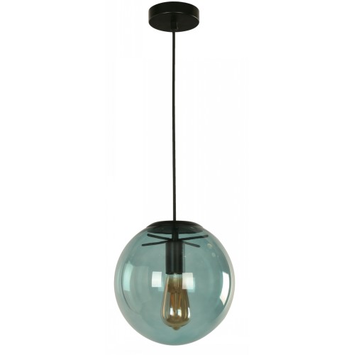 1L HANGING LAMP MATT BLACK E27 60W