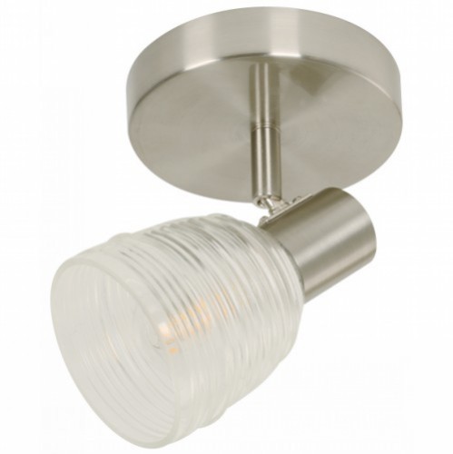 1LT SPOTLIGHT SATIN NICKEL E14 40W