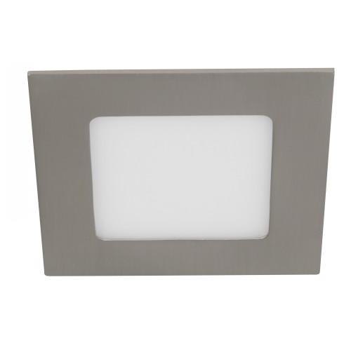 LED CEILING LAMP SATIN NICKEL 6W 100-240V 6000K