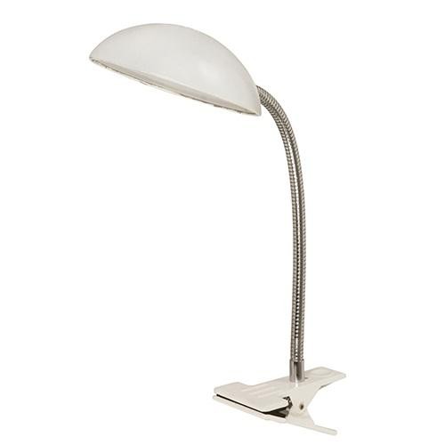 1L LED DESK CLIP LAMP WHITE 4W 85-265V 4000K