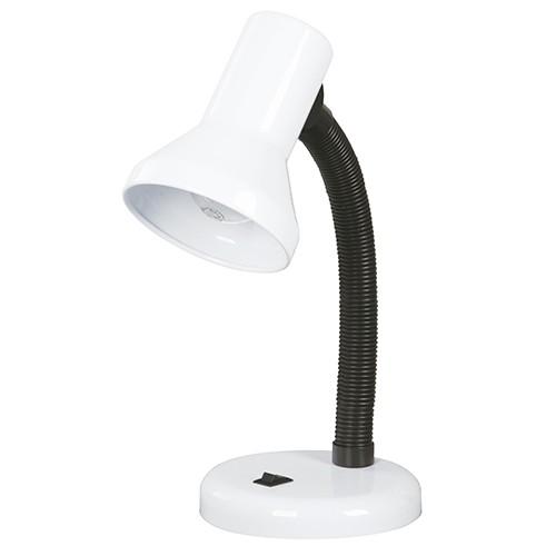 1L DESK LAMP WHITE AND BLACK E27 40W