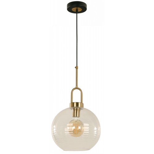 1L HANGING LAMP MATT BLACK E27 60W