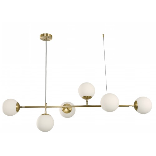 6LTS PENDANT LAMP GOLD FINISH