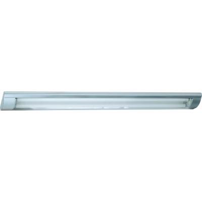 2L CEILING LAMP SILVER G13 40W (TUBES T8 6400K INCLUDED)