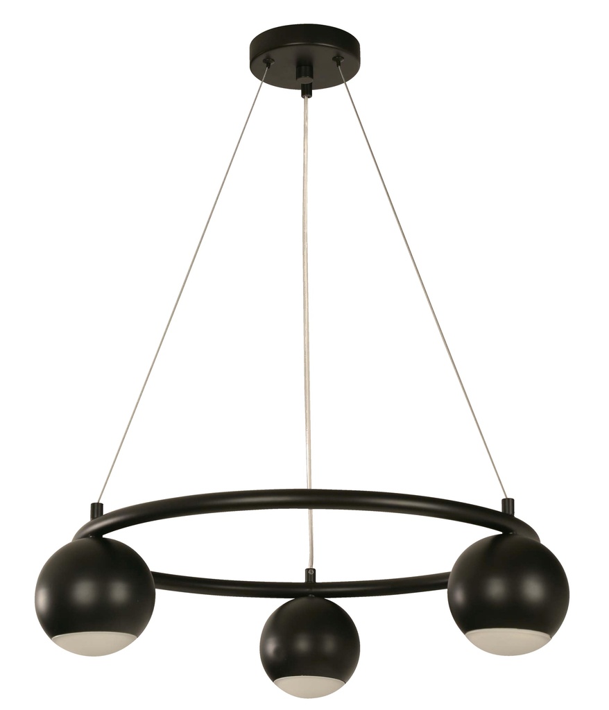 23768-2 3L HANGING LAMP BLACK GU10 8W