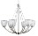 K34932 RAINBOW 6L CHANDELIER NICKLE(1997)