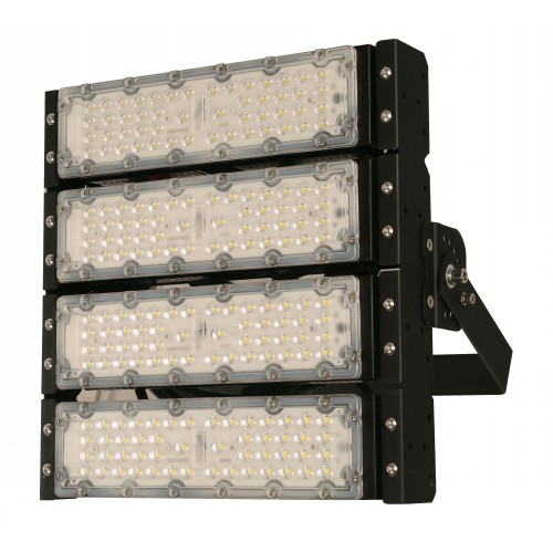 [FX-OL23404] 1L LED OUTDOOR FLOOD LIGHT SAND BLACK 200W 100-277V 6500K