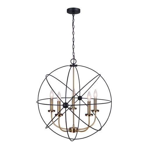 [FX-CACBK92] SUMMERSIDE GLOBE Chandelier