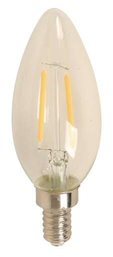 [FX-LE22448] 22448-1C 2W TORPEDO LED BULB FILAMENT E12 120V 2700K