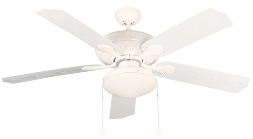 [FZ-FL79191] 7919-4 52" OUTDOOR CEILING FAN WHITE FINISH 2L E27 60W